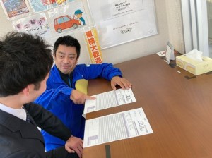 作業だけでなくお客様に提案等も行ってもらいます☆