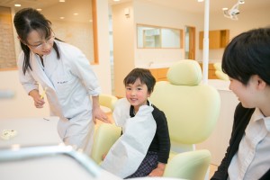 子どもの患者さんが多い矯正歯科です。